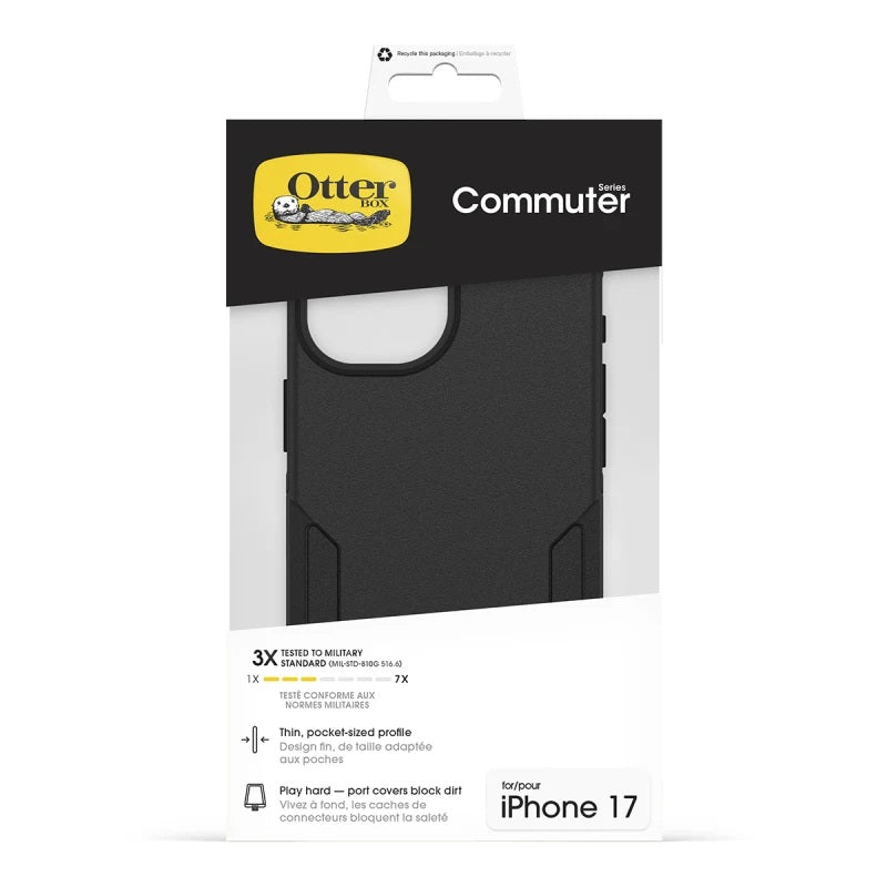 iPhone 17 OtterBox Commuter Case with Camera Control Black