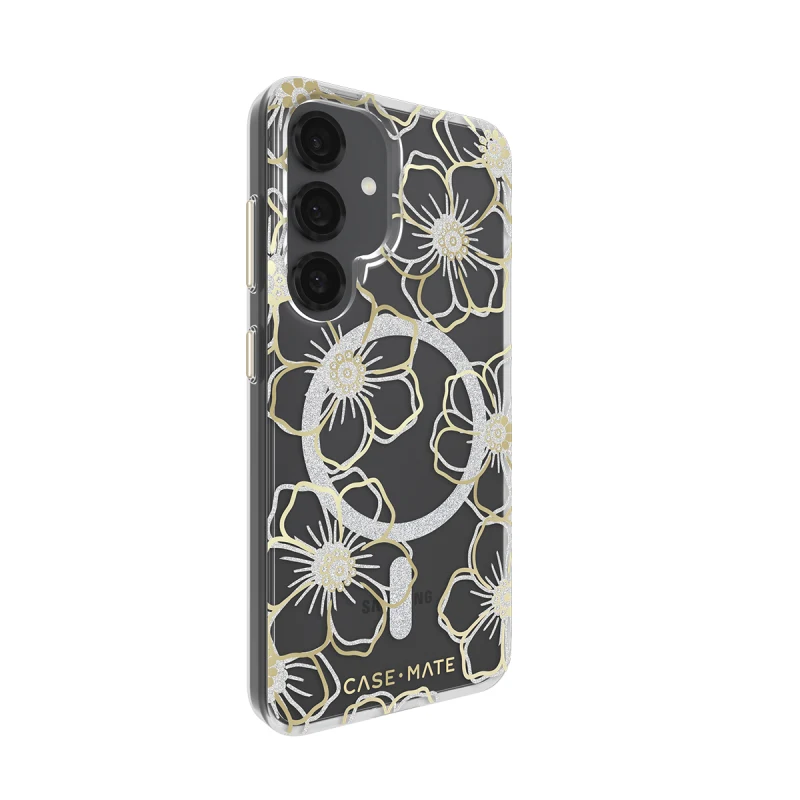Samsung S24/S25 Case-Mate Floral Gems Case