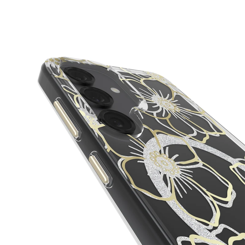 Samsung S24/S25 Case-Mate Floral Gems Case