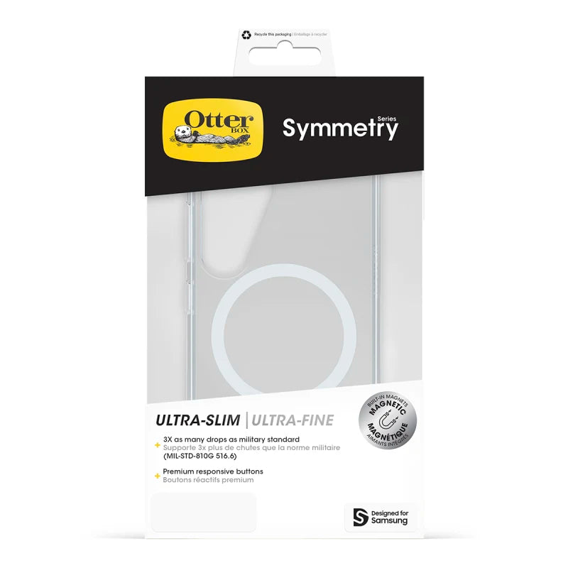 Samsung S24/S25 OtterBox Symmetry Mag Case Clear