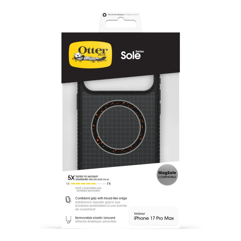 iPhone 17 Pro Max / 18 Pro Max OtterBox Sole Case Black