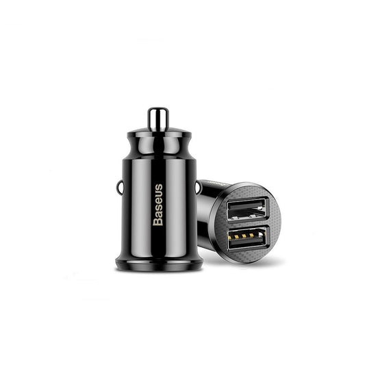 Baseus car charger Grain 2USB 3.1A black