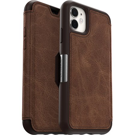 OtterBox iPhone 11 Strada Series Case - Espresso Brown