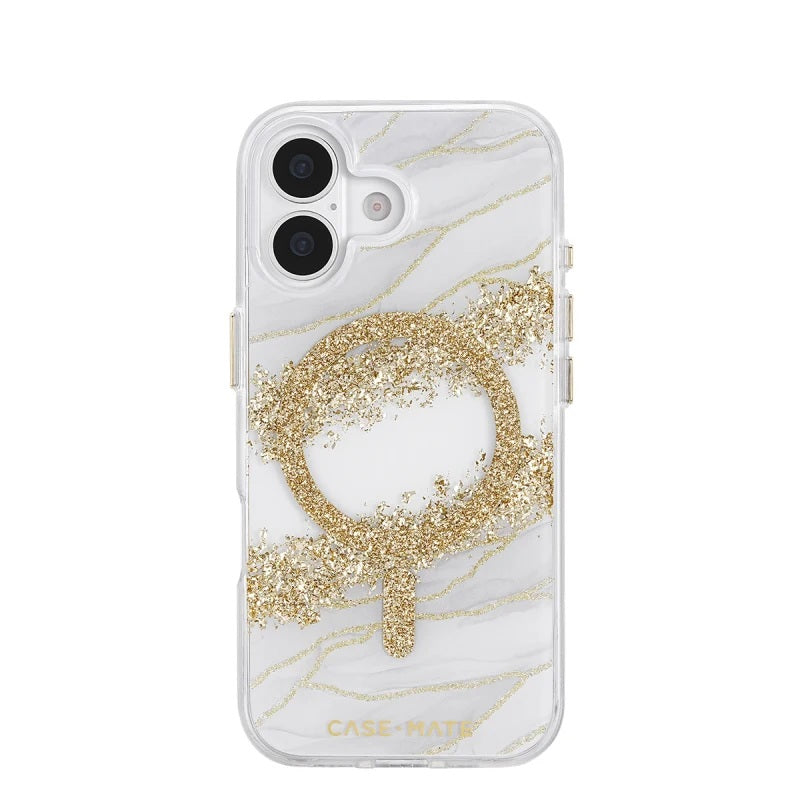 iPhone 17 Case-Mate Karat Granite MagSafe Case Gold