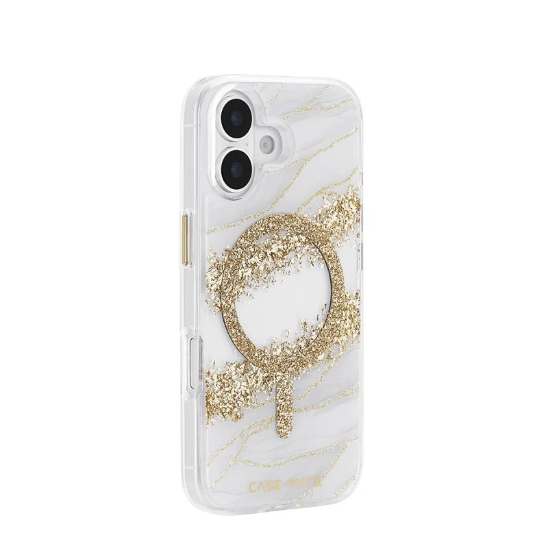iPhone 17 Case-Mate Karat Granite MagSafe Case Gold