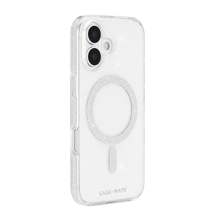 iPhone 17 Case-Mate Twinkle MagSafe Case Silver
