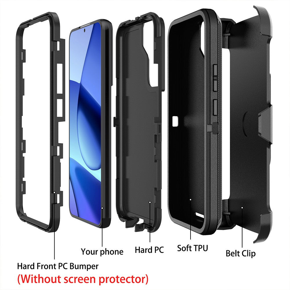 S25 Edge Heavy Duty Case