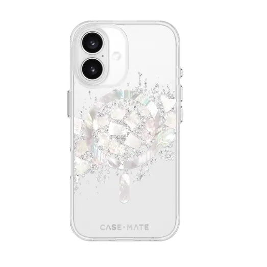 iPhone 16 Case-Mate Karat MagSafe Case Touch of Pearl