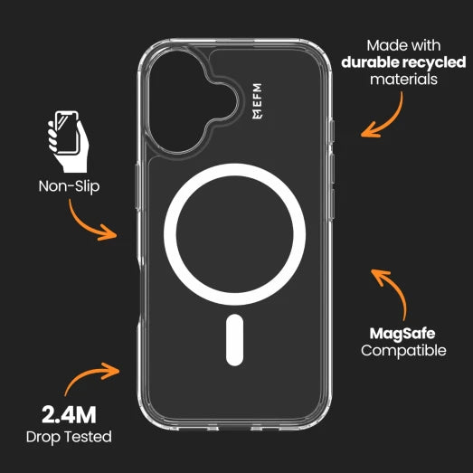 iPhone 16 EFM Zurich With Magsafe Clear