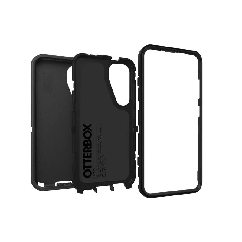 Samsung S24/ S25 Otterbox Defender Black