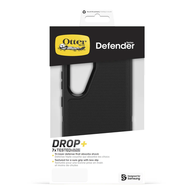 Samsung S24/ S25 Otterbox Defender Black