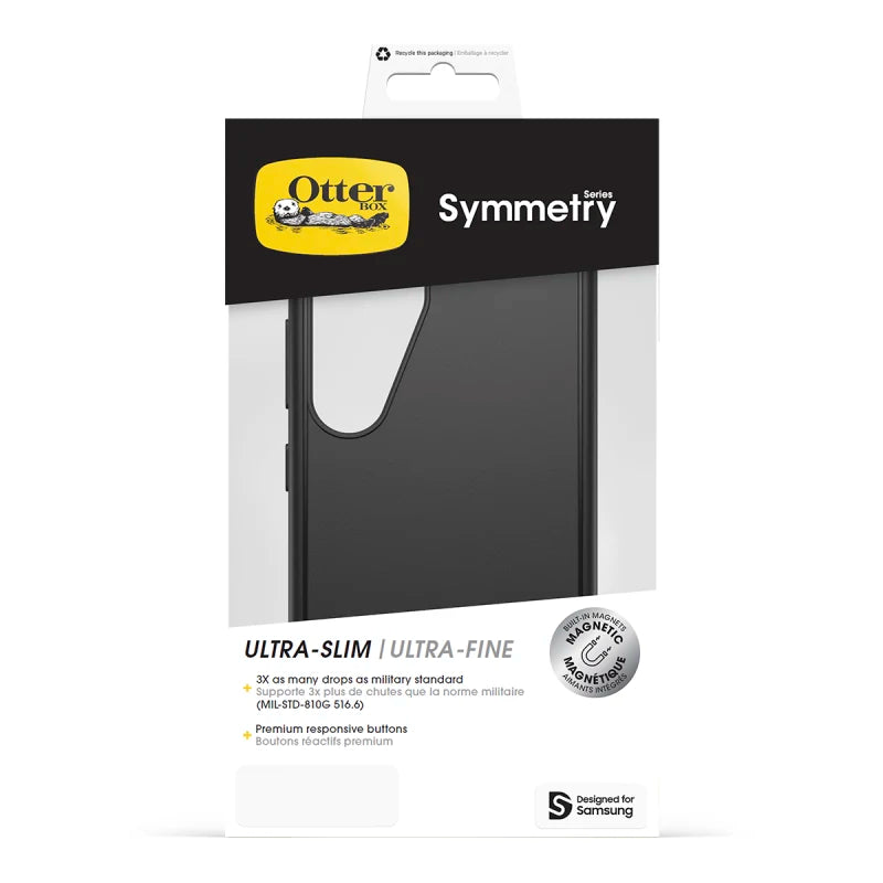 Samsung S24/S25 OtterBox Symmetry Mag Case Black