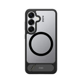 Samsung S24/S25 EFM Alta Case with D3O BIO Black/Clear
