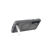 Samsung S24/S25 EFM Alta Case with D3O BIO Gray/Clear