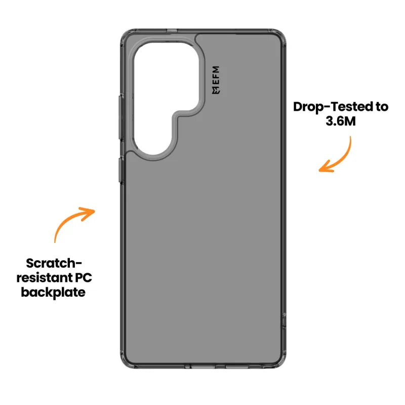 Samsung S24/S25 EFM Zurich Case Armour Black