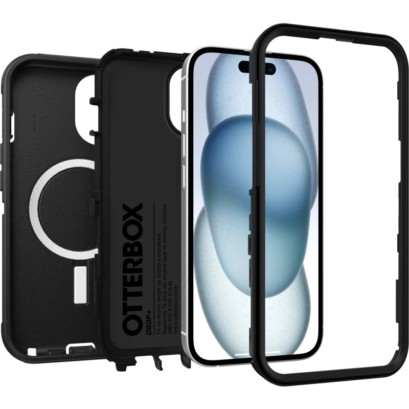 iPhone 13/14/15/16e Otterbox Defender with Magsafe Black
