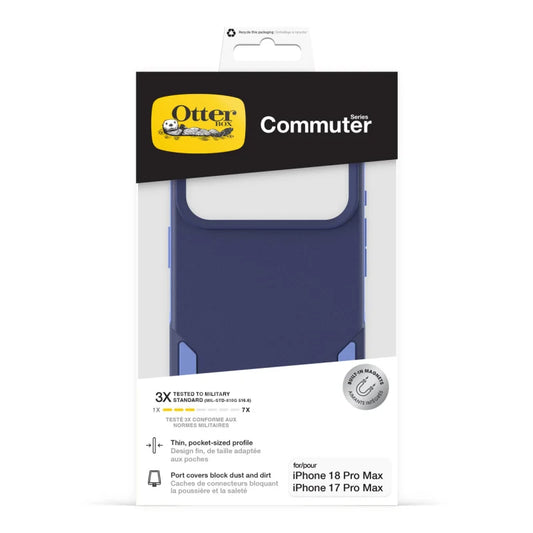 iPhone 17 Pro Max / 18 Pro Max OtterBox Commuter Case with Camera Control Blue
