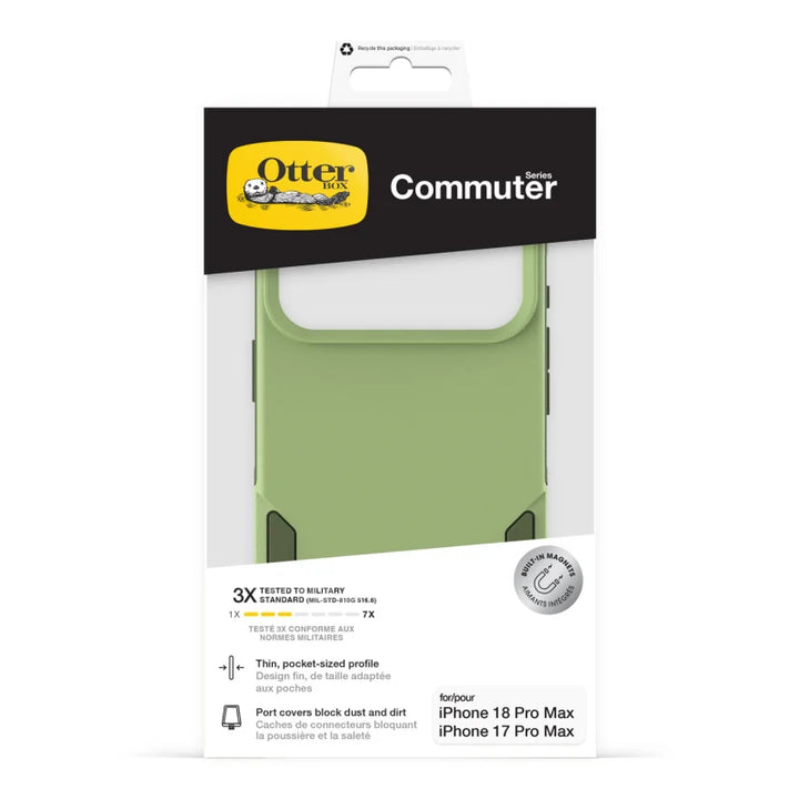 iPhone 17 Pro Max / 18 Pro Max OtterBox Commuter Case with Camera Control Green