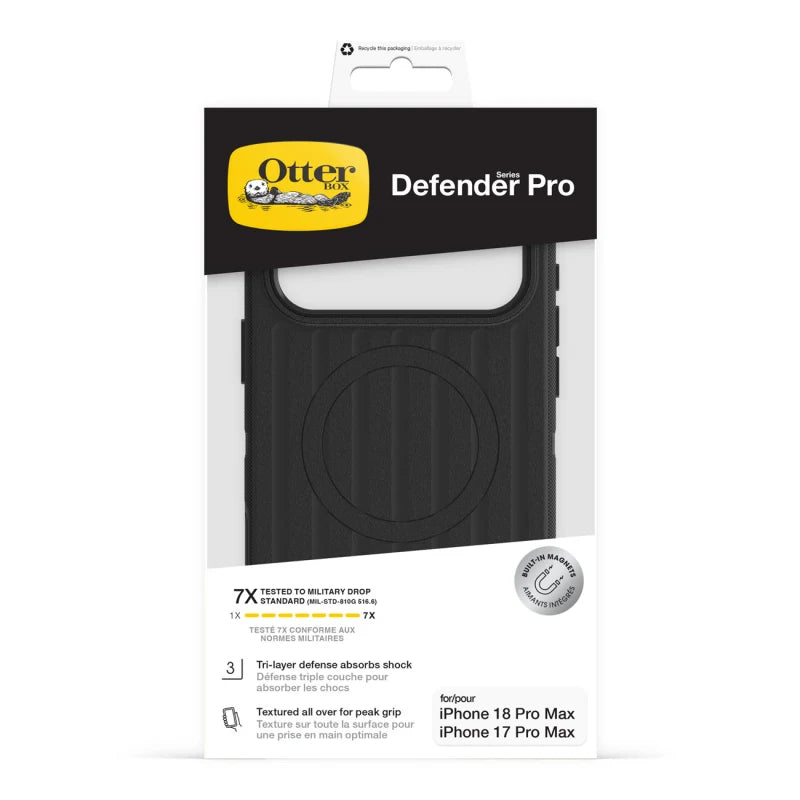 iPhone 17 Pro Max / 18 Pro Max Otterbox Defender Pro Black