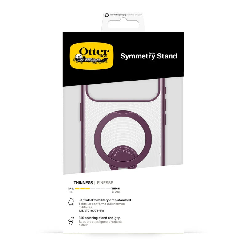 iPhone 17 Pro Max / 18 Pro Max OtterBox Symmetry Stand Case Purple