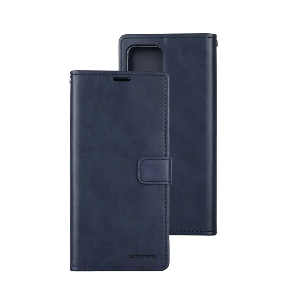 iPhone 17 Pro / 18 Pro Mercury Blue Moon Diary Case With Magnetic Ring