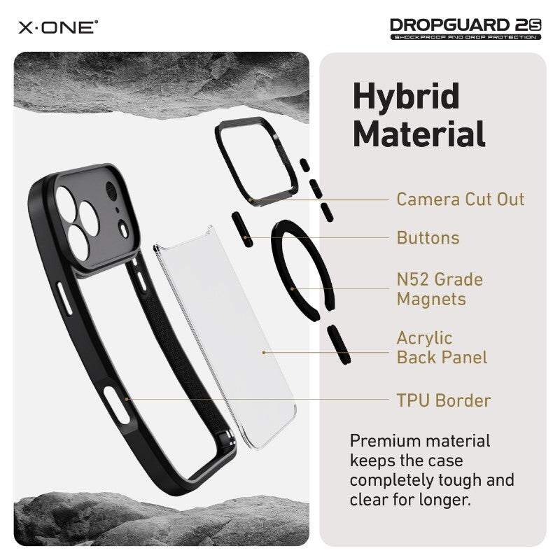 iPhone 17 X.One [MagSafe] Dropguard 2S / 2.0 Impact Protection Case