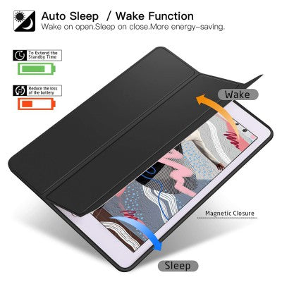iPad 7/8/9 10.2 Redefine Soft TPU Back Shell Slim Cover Case with Auto Sleep / Wak