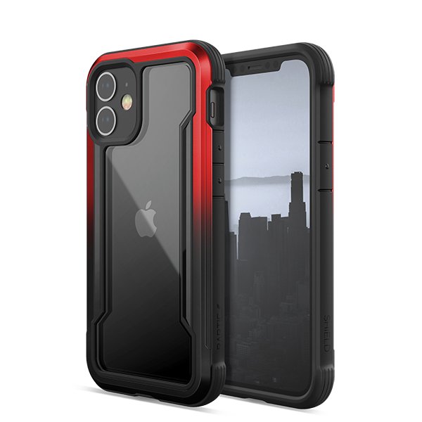 Raptic Shield iPhone 12 Mini (5.4) Red/Black Gradient Case