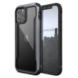 Raptic Clear Case iPhone 12/Pro (6.1) Black