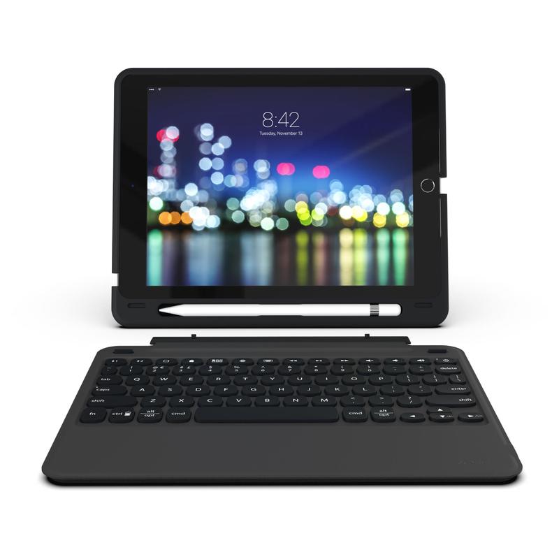 Zagg Slim Book Go Keyboard Folio for iPad 10.2"  7/8(Black)