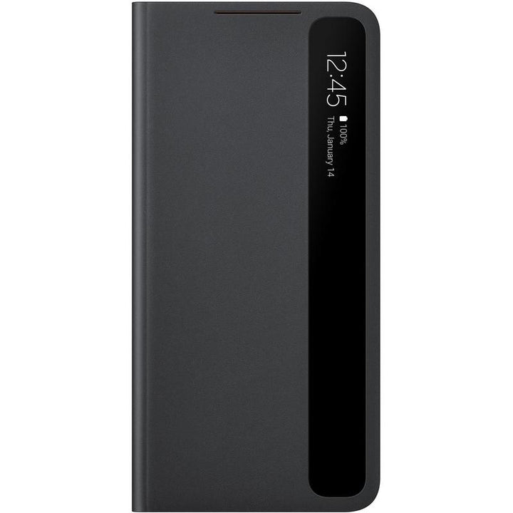 Samsung Smart Clear View Case for Galaxy S21+ (Black)