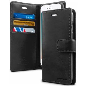 Goospery Bluemoon Wallet Case - iPhone 12 Range - Black