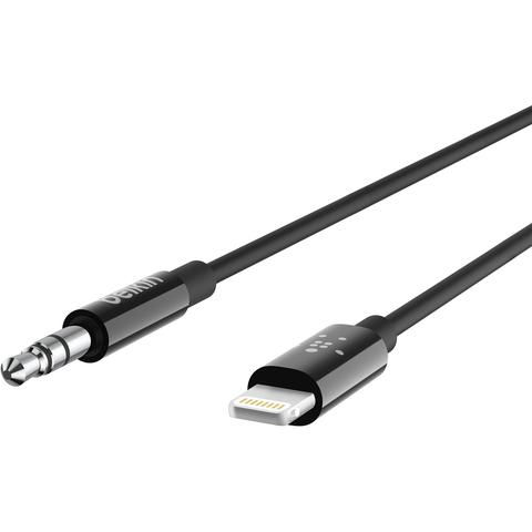 Belkin Lightning to 3.5mm Audio Cable 1.8M (Black)