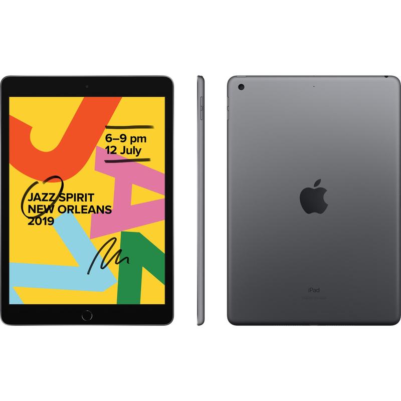 iPad 32GB Wi-Fi (Space Grey) [7th Gen] With Free Tempered Glass