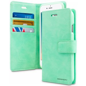 Goospery Bluemoon Wallet Case - iPhone 12 Range - Mint