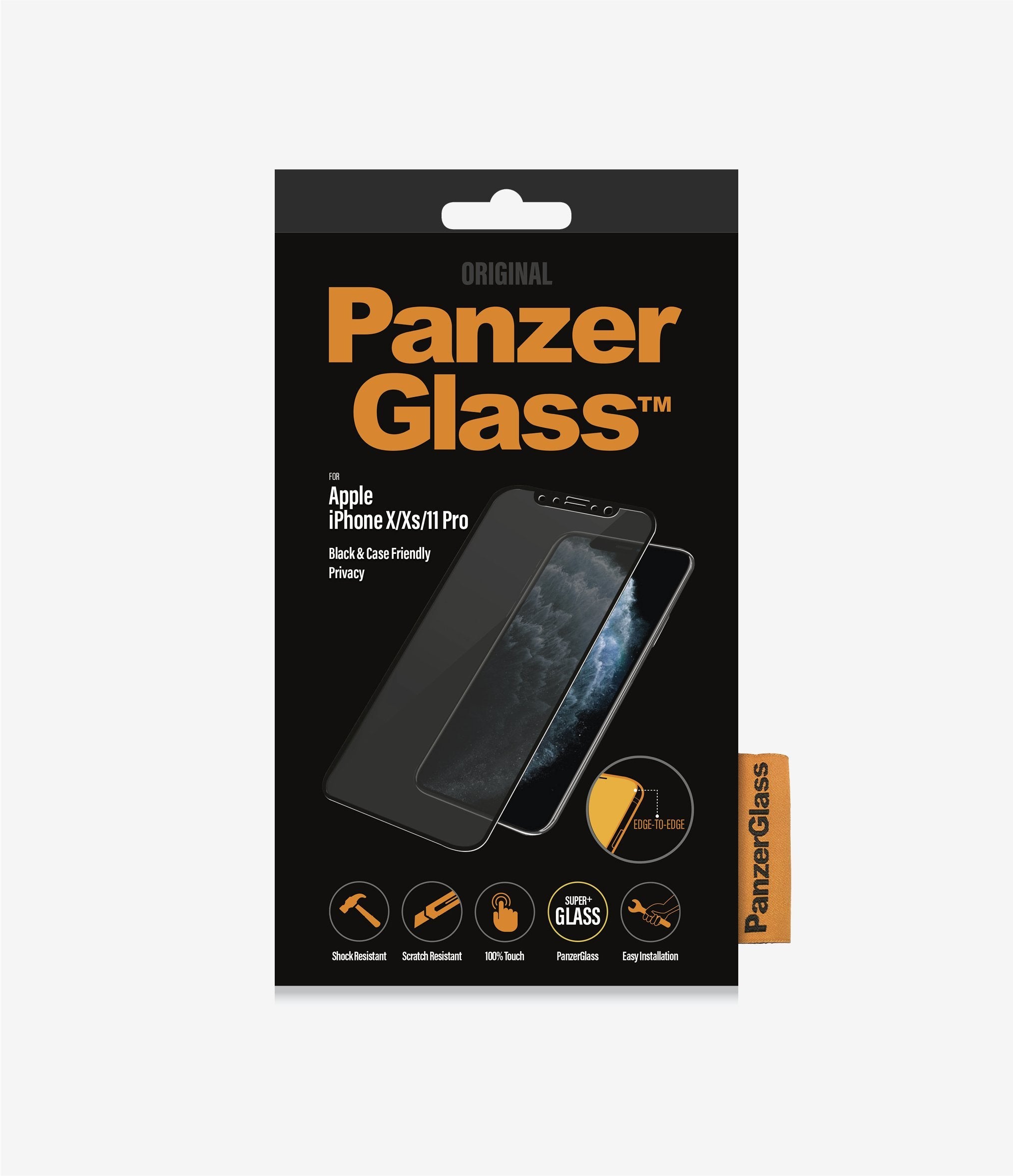 PanzerGlass™ iPhone X /XS/11 Pro - Privacy