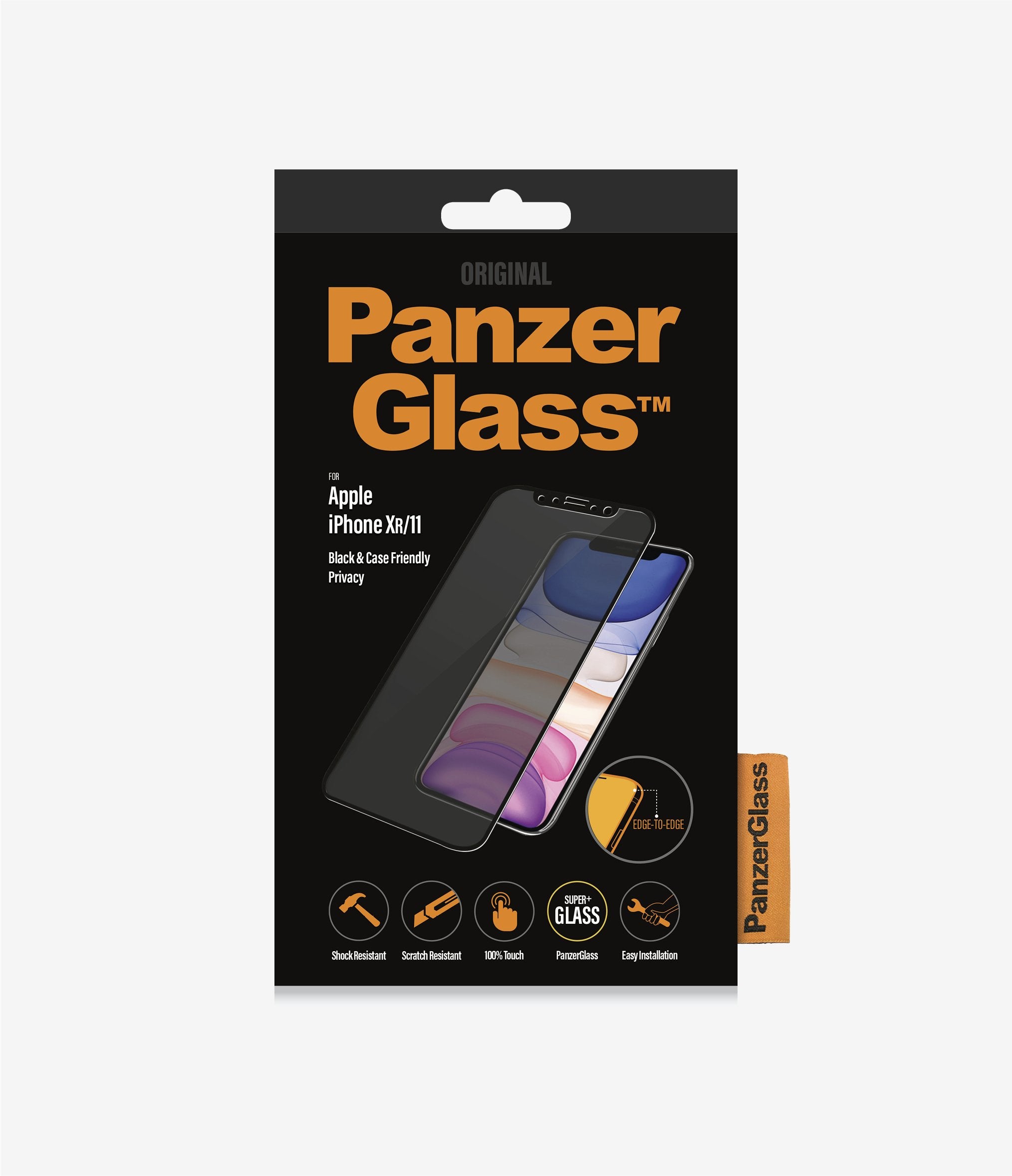 PanzerGlass™ Apple iPhone XR/11 Black - Privacy