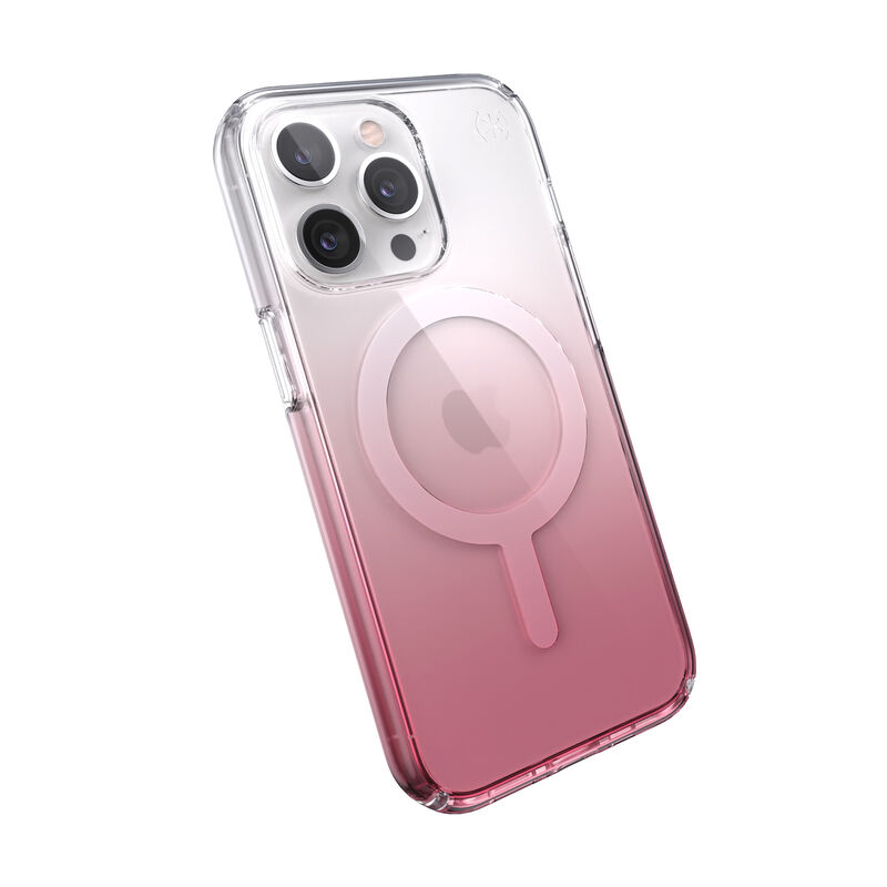 Speck Presidio® Perfect-Clear Ombre Grip Case for iPhone 13 Vintage Rose
