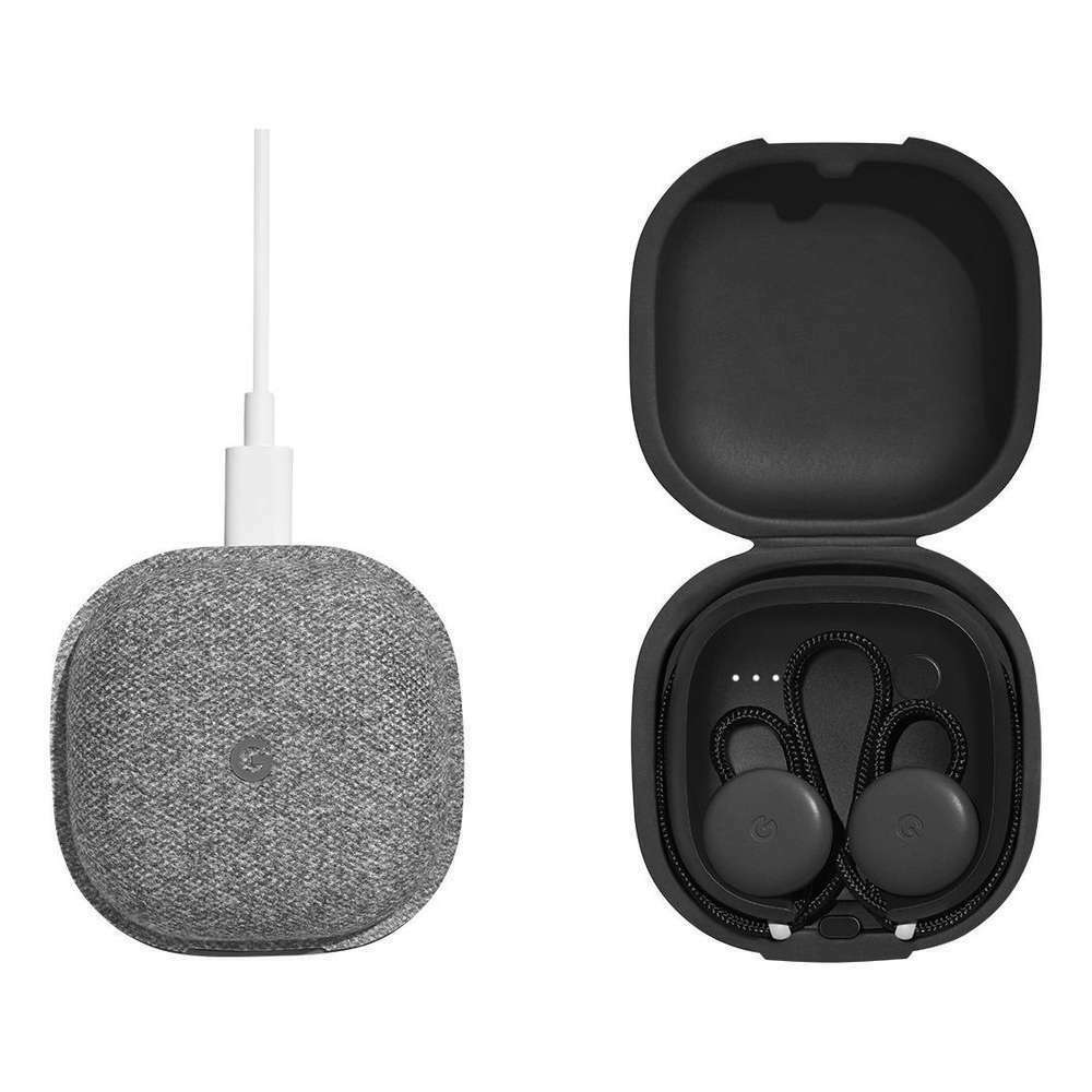 Google Pixel Buds With Charging Case - Just Black (GEN 1)