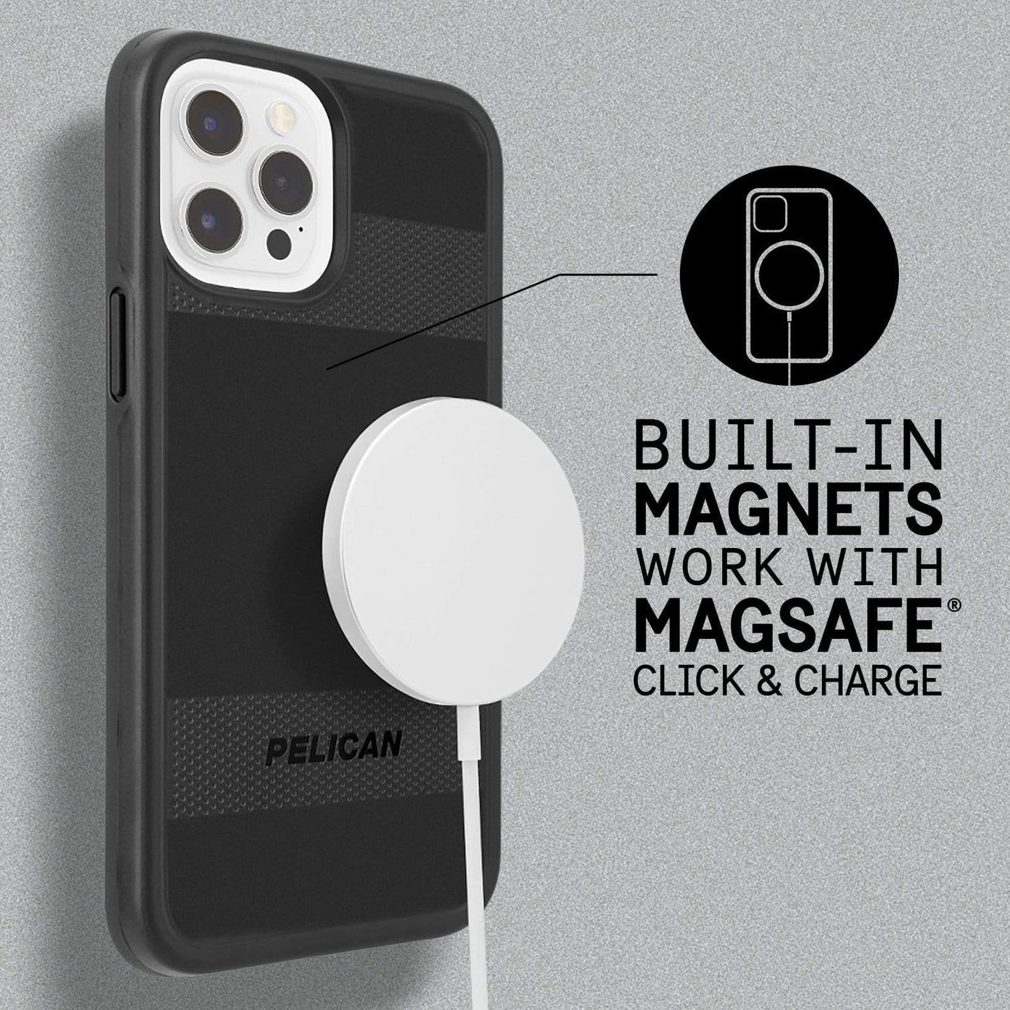 Pelican Protector for iPhone 13 (Works with Magsafe)